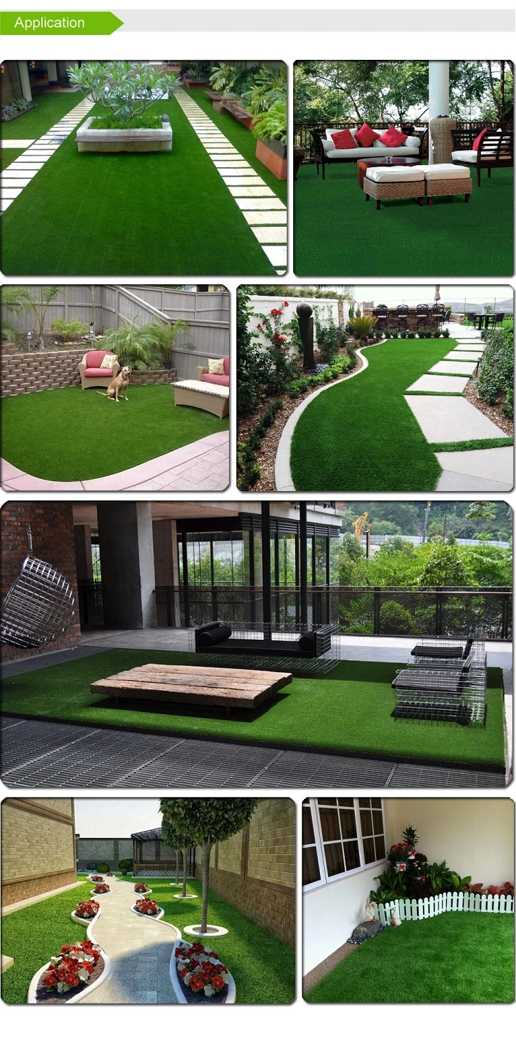 Landscape Artificial Grass Turf Simulation Plants Wall Decor Lawn for Football/Artificial Turf Grass/Artificial Grass